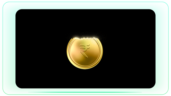 Indian Rupee Value Decline Animation