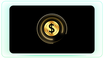 Gold USD Dollar Coin Flip Currency Reveal