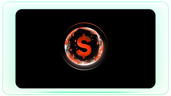 USD Decline with Downward Arrows Animation