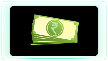 Indian Rupees Note Pop-up Slide