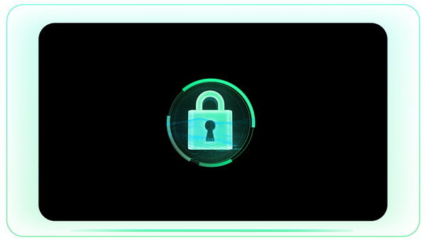 Digital Lock HUD Reveal for Security and Privacy