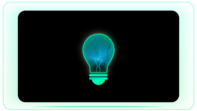 Elemental FX Orange Spark Bulb Reveal with Energy Flow