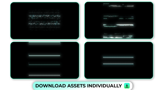 Vertical Scan Line and Grid Tech Effect