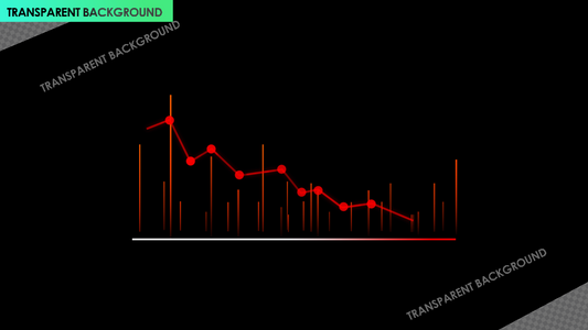 Graph Down Line with Marked Pointers
