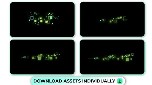 Linear and Dynamic Tech Pixels for Futuristic Effects