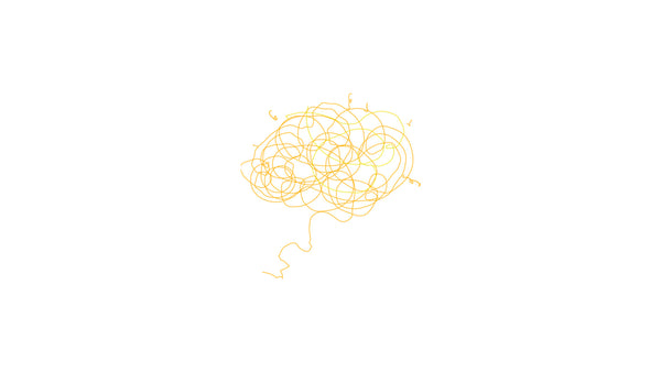 Hand Drawn Brain