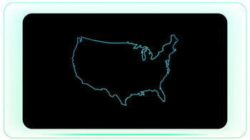 USA Outline Map