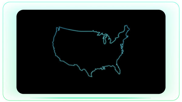 USA Outline Map