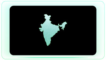 India Map Gradient