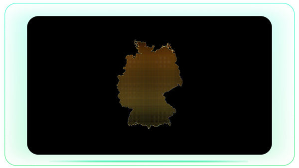 Germany Dotted Map
