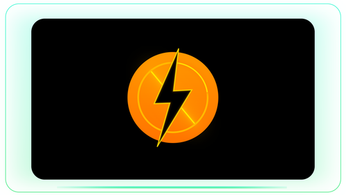 Power Outage Bolt Animation stock footage visual