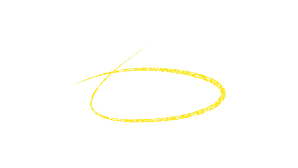 Yellow Chalk Circle