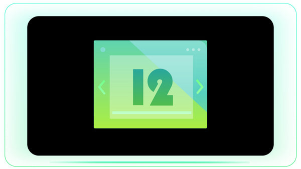 Digital Calendar Months