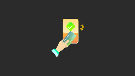 Card Held in Hand stock footage visual
