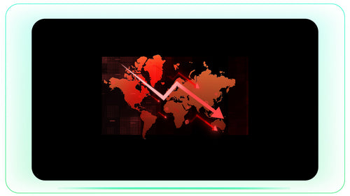 World Map Crisis Alert