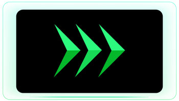 Blinking Neon Arrows