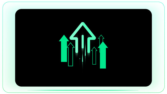 Upward Moving Arrows