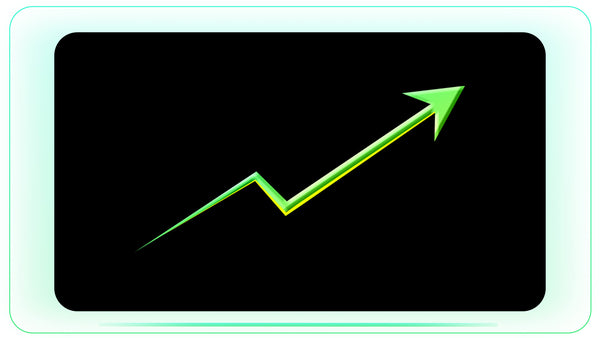 Green Upward Arrow