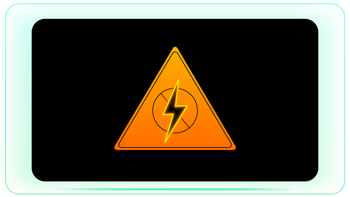 Electric Outage with Bolt Animation