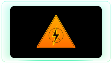 Electric Outage with Bolt Animation