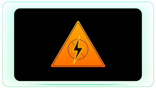 Electric Outage with Bolt Animation