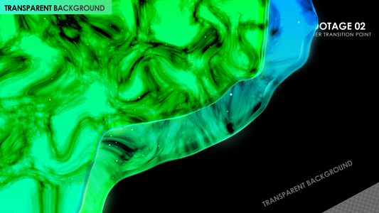 Liquid wipe transition thick color fluid and glossy texture | Transition
