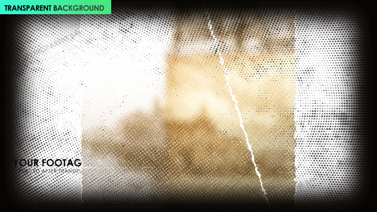 Paper tear transition with vintage grunge old photo texture | Transition