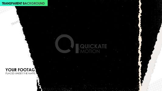 Paper texture reveal Transition with tear effect | Matte Transition