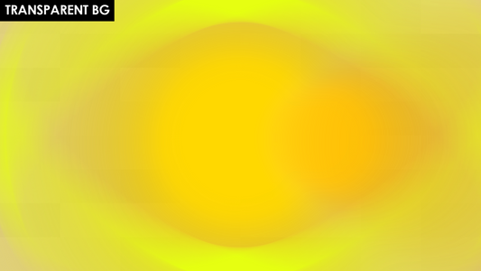 Yellow Orange and Light Circular Blur Bokeh Overlay