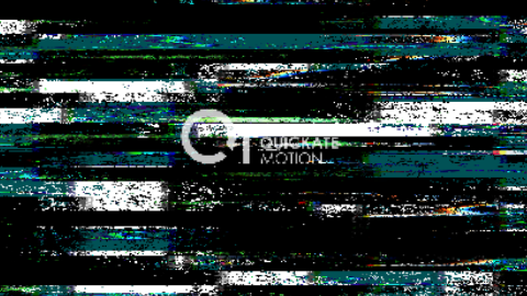Dynamic RGB Glitch Matte with Blur Burst Animation