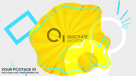 Vibrant Splash Burst Cartoon Transition