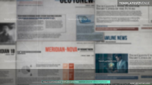 Infinite Scroll News and Headlines | After effects Templates