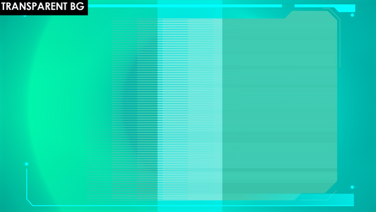 HUD Transition Blur and scan effect with exposure and light | Transition